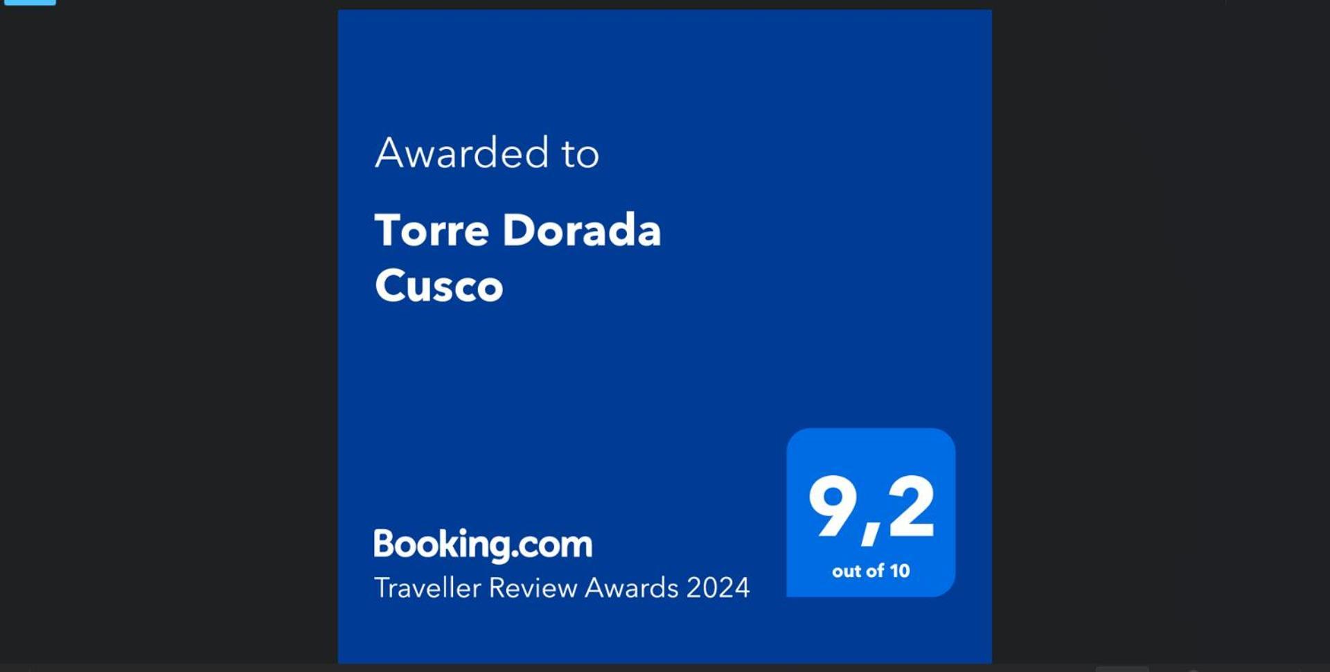 Torre Dorada Cusco Otel Dış mekan fotoğraf
